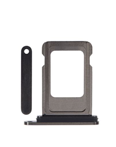 Single Sim Card Tray for iPhone 15 Pro and 15 Pro Max
