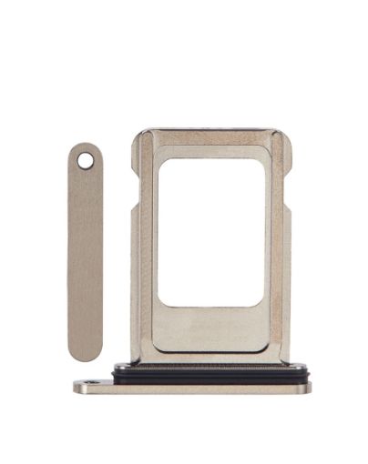 Single Sim Card Tray for iPhone 15 Pro and 15 Pro Max