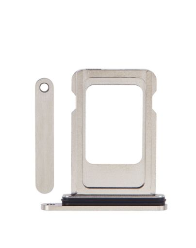 Single Sim Card Tray for iPhone 15 Pro and 15 Pro Max