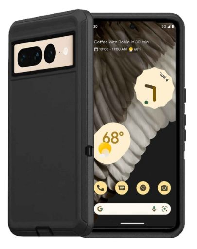 Google Pixel 7 Pro Heavy Duty Case - BLACK