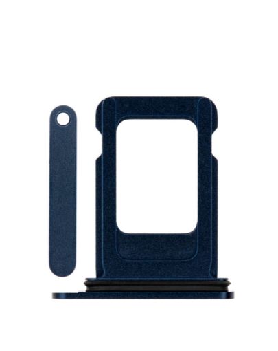 Single Sim Card Tray for iPhone 12 - BLUE