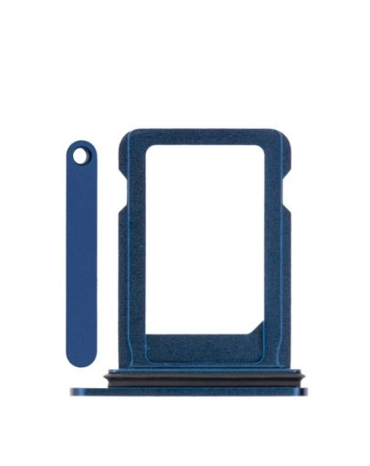 Single Sim Card Tray for iPhone 12 Mini - BLUE