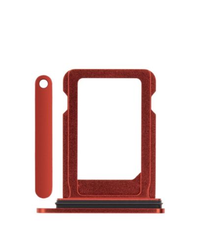 Single Sim Card Tray for iPhone 12 Mini - RED