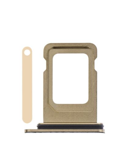 Single Sim Card Tray for iPhone 11 Pro Max / 11 Pro - GOLD