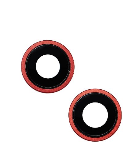 Back Camera Lens with Bracket & Bezel for iPhone 14 / 14 Plus - RED