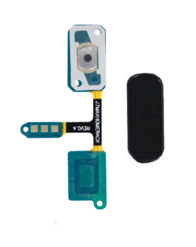 Home Button Flex Cable for Galaxy J4 - BLACK