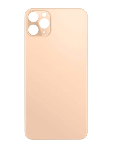 Back Glass with Bigger Camera Hole for iPhone 11 Pro - GOLD