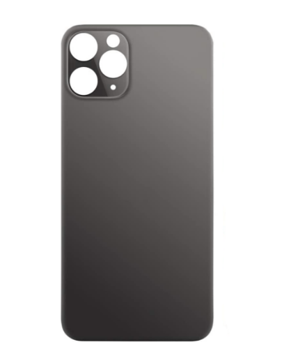 Back Glass with Bigger Camera Hole for iPhone 11 Pro Max - SPACE GRAY