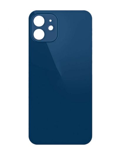 Back Glass with Bigger Camera Hole for iPhone 12 - BLUE
