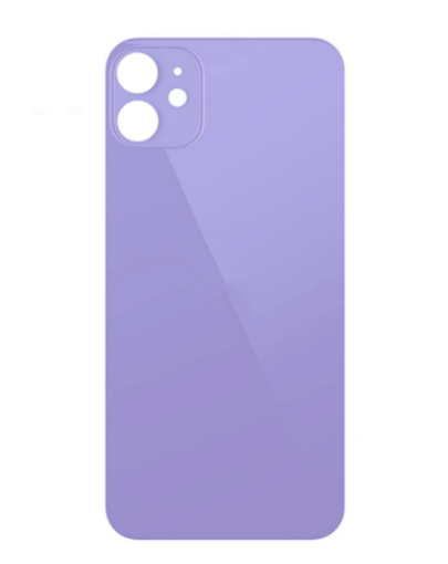 Back Glass with Bigger Camera Hole for iPhone 12 Mini - PURPLE