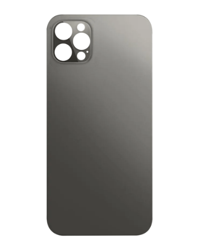 Back Glass with Bigger Camera Hole for iPhone 12 Pro - GRAPHITE