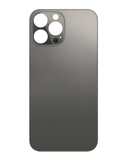 Back Glass with Bigger Camera Hole for iPhone 13 Pro Max - GRAPHITE