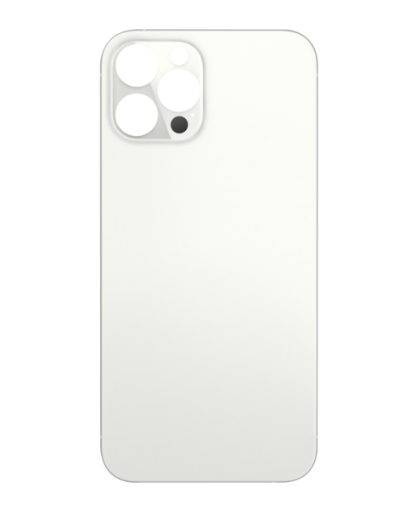 Back Glass with Bigger Camera Hole for iPhone 13 Pro Max - SILVER