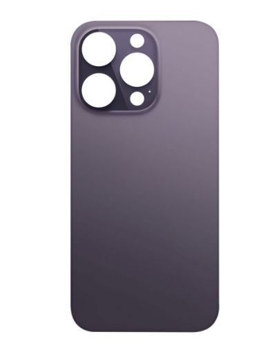 Back Glass with Bigger Camera Hole for iPhone 14 Pro - DEEP PURPLE