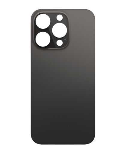 Back Glass with Bigger Camera Hole for iPhone 14 Pro - SPACE BLACK