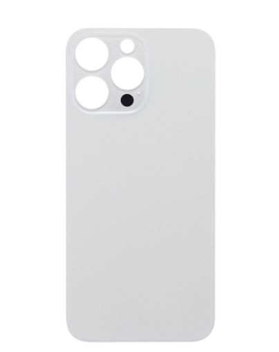 Back Glass with Bigger Camera Hole for iPhone 14 Pro Max - SILVER
