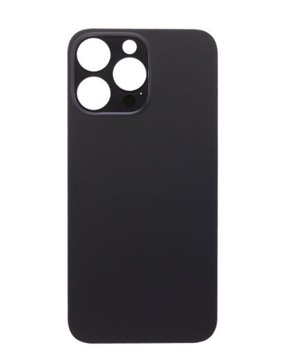 Back Glass with Bigger Camera Hole for iPhone 14 Pro Max - SPACE BLACK