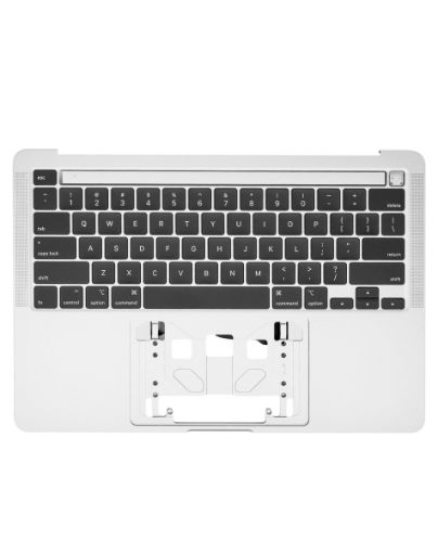 Top Case with US Keyboard for MacBook Pro 13" A2251 / Mid 2020 - SILVER