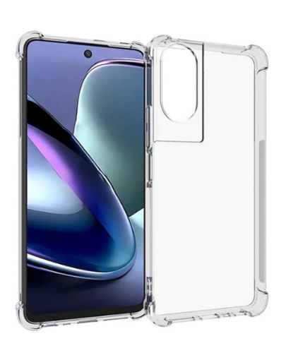 Hybrid Case with Air Cushion Technology - CLEAR for TCL 50 5G