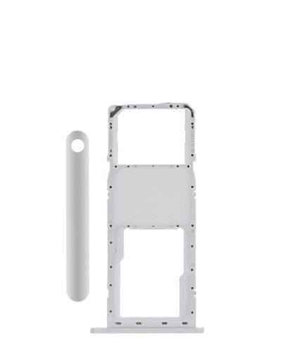Single Sim Card Tray for Galaxy A11 / A115 - WHITE