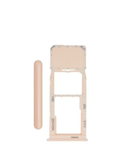 Single Sim Card Tray for Galaxy A13 / A135 - PEACH