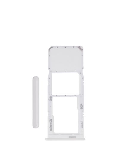 Single Sim Card Tray for Galaxy A13 / A135 - WHITE