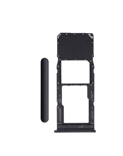 Single Sim Card Tray for Galaxy A13 5G / A136 - BLACK