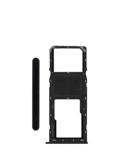 Single Sim Card Tray for Galaxy A21 / A215 - COSMIC GRAY