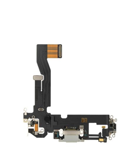 iPhone 12 Pro / 12 Charging Port Flex Cable - WHITE