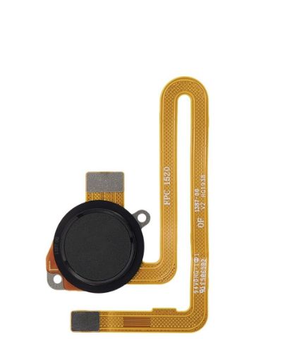 Fingerprint Sensor with Flex Cable for Motorola Moto G8 Power / XT2041-1 / XT2041-3 - SMOKE BLACK
