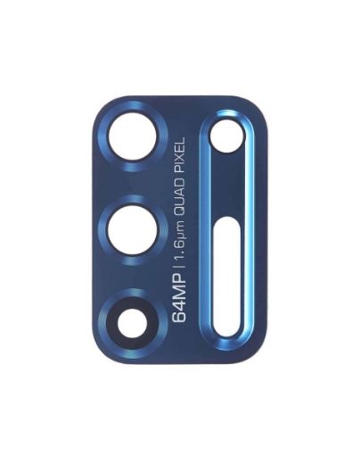 Back Camera Lens with Adhesive for Motorola Moto G9 Plus / XT2087 - INDIGO BLUE