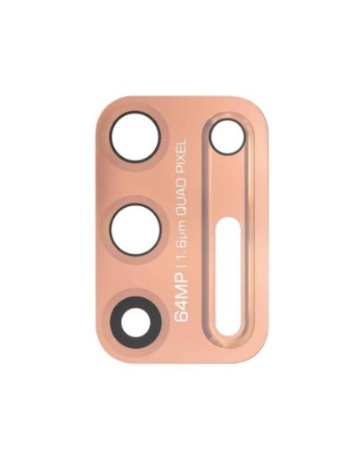Back Camera Lens with Adhesive for Motorola Moto G9 Plus / XT2087 - ROSE GOLD