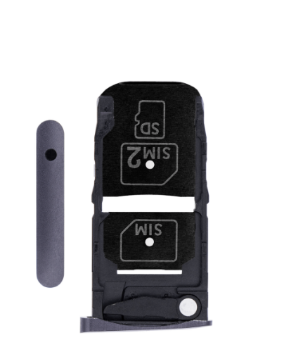 Sim Card Tray for Motorola Moto Z Droid - BLACK
