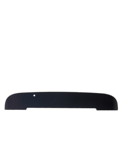 Back Glass - Bottom for Motorola Moto Z / Z Force Droid - BLACK