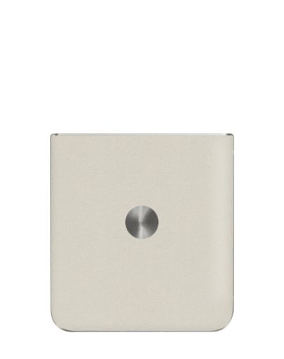 Outer Bottom Panel Back Cover for Motorola Razr / Razr 40 / XT2323 - VANILLA CREAM
