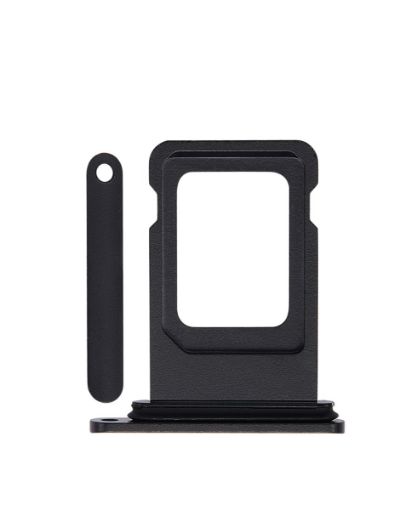 Single Sim Card Tray for iPhone XR - BLACK