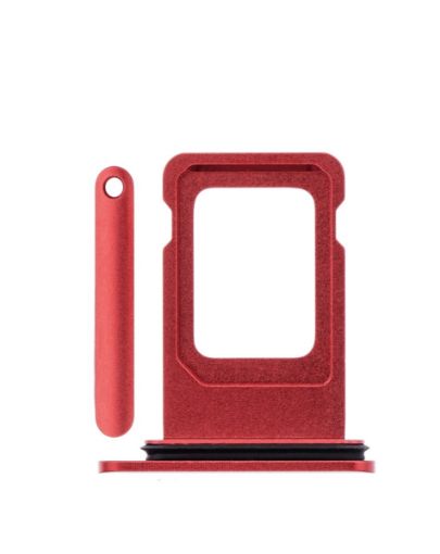 Single Sim Card Tray for iPhone XR - RED