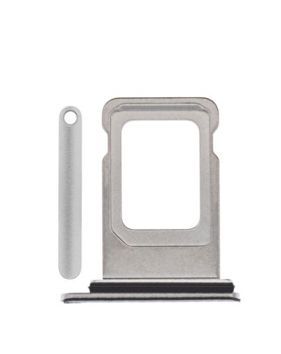 Single Sim Card Tray for iPhone XS Max - SILVER