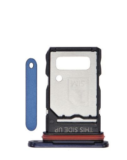 Motorola Moto G200 5G Dual Sim Card Tray - BLUE