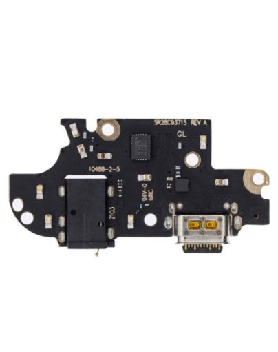 Motorola Moto G100 Charging Port Board With Headphone Jack