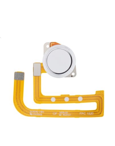 Motorola Moto G Fast Fingerprint Sensor With Flex Cable - WHITE PEARL