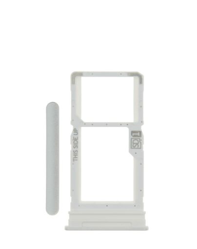 Motorola Moto G 5G / One 5G Ace Single Sim Card Tray - FROSTED SILVER