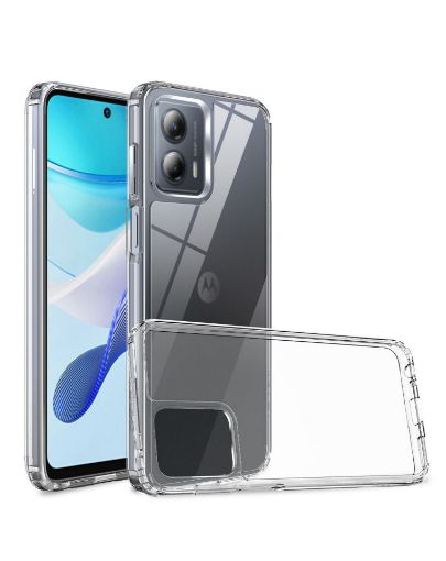 Motorola E5Plus / X5 Hybrid Case with Air Cushion Technology -CLEAR