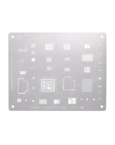 MiJing High Precision BGA Reballing Stencil for iPhone 11 / 11 Pro / 11 PM