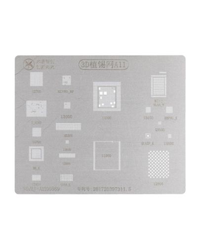 MiJing 3D BGA Reball Stencil for iPhone 8 / 8P / X