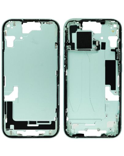 Middle Frame With Parts for iPhone 15 - GREEN - International Version