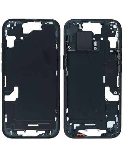 Middle Frame With Parts for iPhone 15 - BLACK - International Version