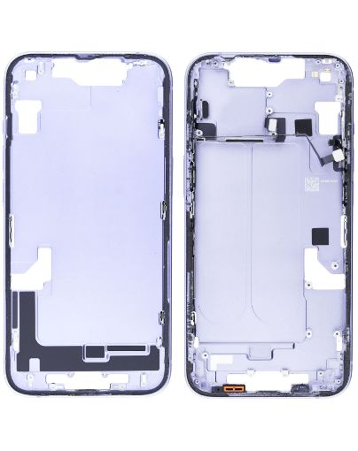 Middle Frame With Parts for iPhone 14 - PURPLE - International Version