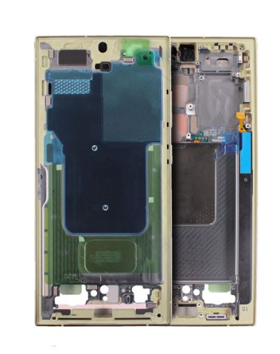 Middle Frame Housing for Galaxy S24 Ultra 5G - TITANIUM YELLOW