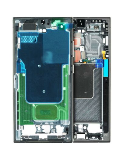 Middle Frame Housing for Galaxy S24 Ultra - TITANIUM BLACK